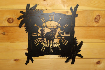 #125 Whitetail Clock