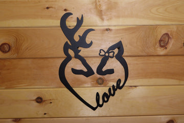 #131 Buck & Doe Heart