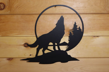 #132 Wolf Howling at the Moon