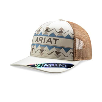 Ariat Tan Southwest Ball Cap