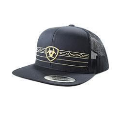 Ariat Navy Bootstitch Ball Cap