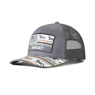 Ariat Horse Flag Ball Cap