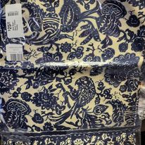Wild Rags- Navy/ Cream Paisley