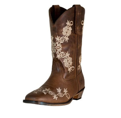 TuffRider Ladies Mormon Square Toe Western Boot
