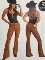 Rock & Roll Reversible Button Flare