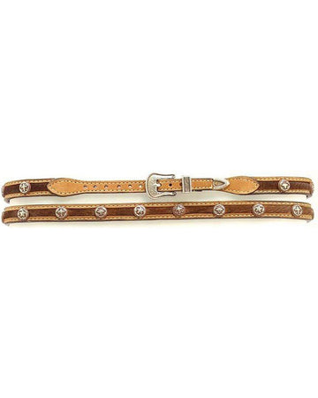 Hatband Cowhide w/ Conchos