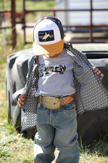 Cinch Youth Bucking Bull Ball Cap