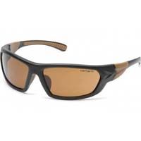 Carhartt CHB218D Sandstone Lens Blk/Tan Frame Safety Glasses