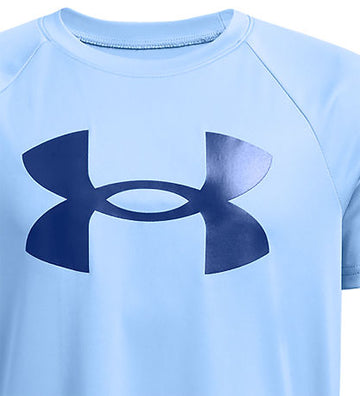 UA Boys Tech Logo T-Shirt Blue