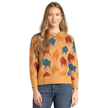 Panhandle Ladies Buffalo Sweater