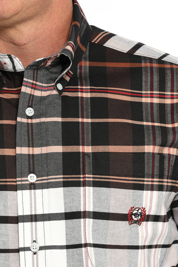 Cinch Men's Oxford Plaid