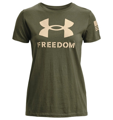 UA Ladies Freedom Logo TShirt