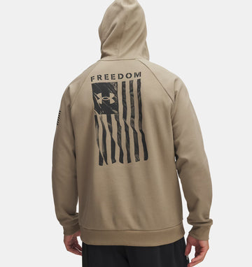 Under Armour Freedom Flag Hoodie Tan