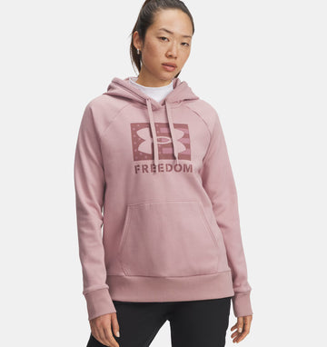 Under Armour Ladies Freedom Hoodie Pink