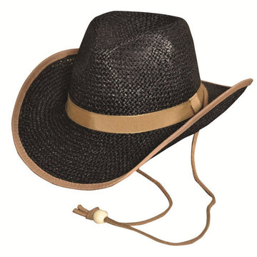 Colby Jr Black/Brown Cowboy Hat Kids