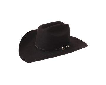 Cheyenne Black Felt Cowboy Hat