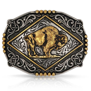 Montana Silversmiths Magestic Valor Belt Buckle