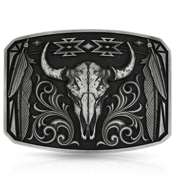 Montana Silversmiths Legend & Pride Belt Buckle