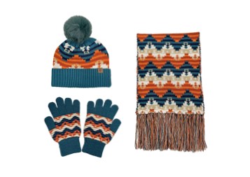 Rock & Roll Gift Set- Dark Teal/Orange