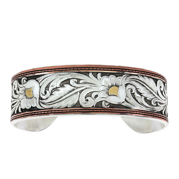 Montana Silversmiths Flower Bracelet