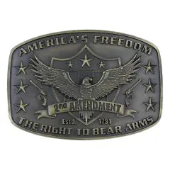 Montana Silversmiths 2nd Amendment Buckle