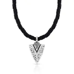 Montana Silversmiths Leather Arrowhead Necklace