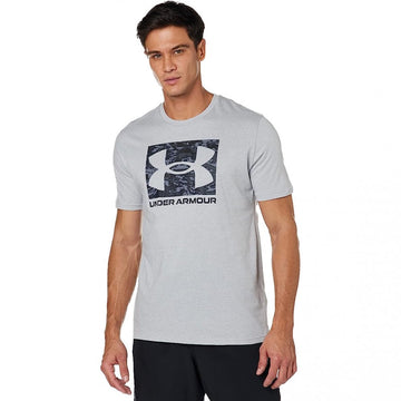 UA Men's Boxed Logo Shirt Gray