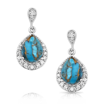 Montana Silversmiths Blue River Earrings