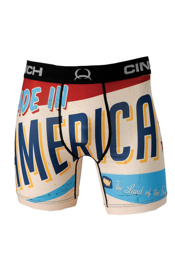 Cinch Men's 6" America Boxer