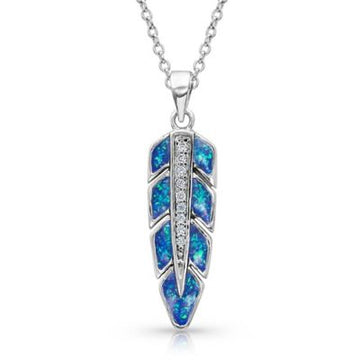 Montana Silversmiths Opal Feather
