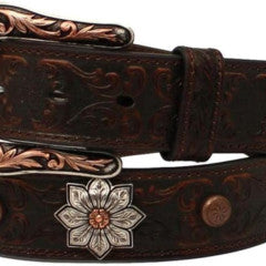 Ariat Ladies Flower Concho Belt