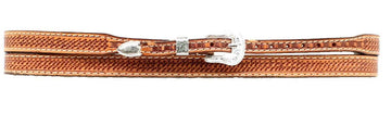 Hatband- Tooled Basketweave