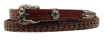 Hatband- Brown Laced