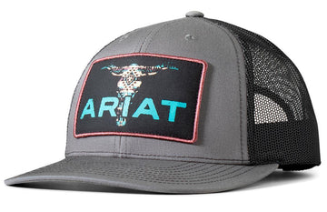 Ariat Aztec Skull Ball Cap