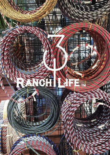 310 Ranch Rope 5/16" Surprise Me Waxed Cotton - 50'