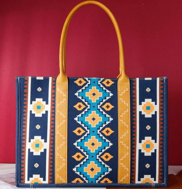 Wrangler Ladies Large Tote Navy