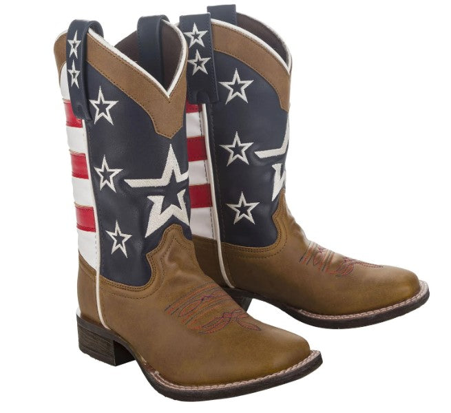 TuffRider Youth American Cowboy Western Boot