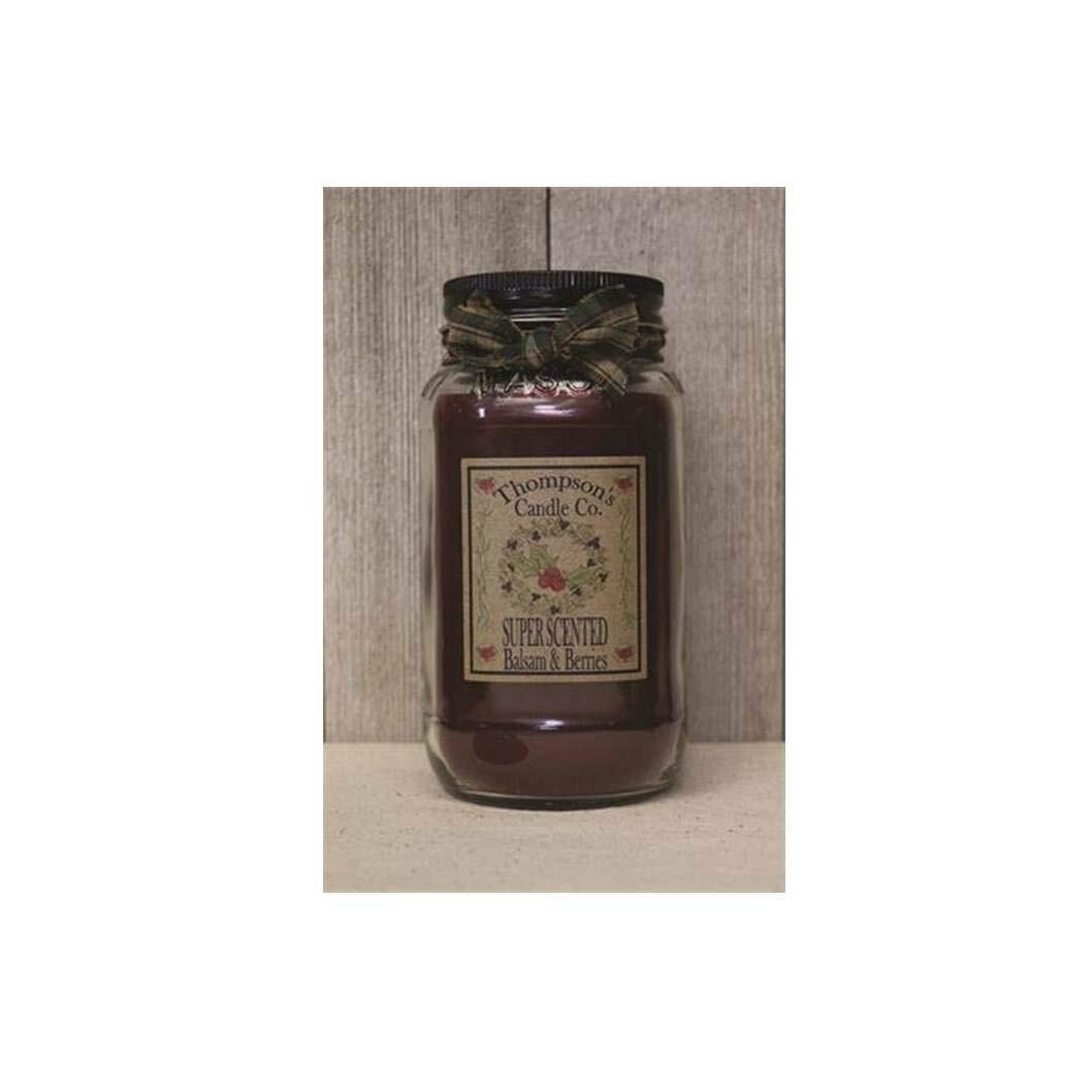 Thompson's Candle Co. Balsam and Berries Large Mason Jar Candle