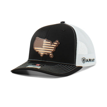 Ariat Flag Patch Ball Cap