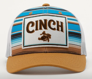 Cinch Blue/Brown Serape Ball Cap