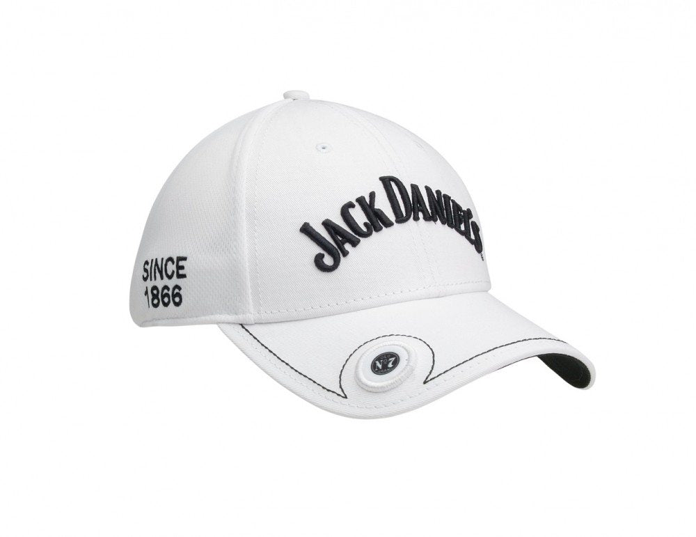 Jack Daniels White Ball Cap O/S