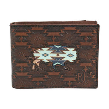 RDH Men's Bison Bifold Wallet