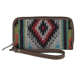 Justin Ladies Southwest Blanket with Tooling Wallet