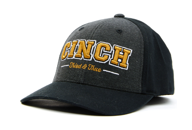 Cinch Youth Tried & True Black Ball Cap