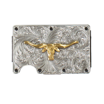 3-D Belt Company Metal Steerhead Wallet