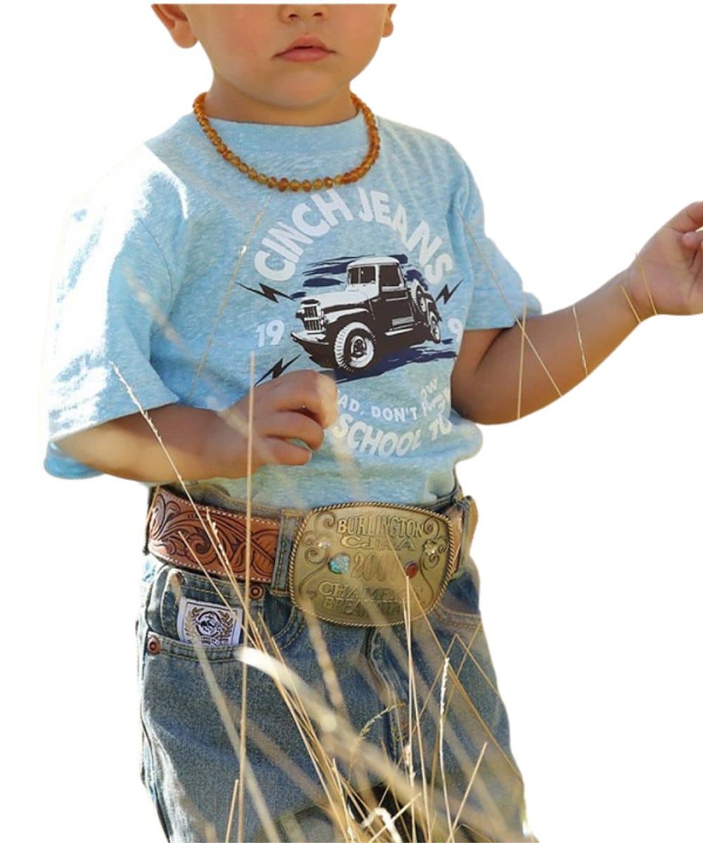Cinch Toddler Blue Truck T-Shirt