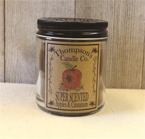 Thompson's Candle Co. Apple & Cinnamon Mini Mason Jar