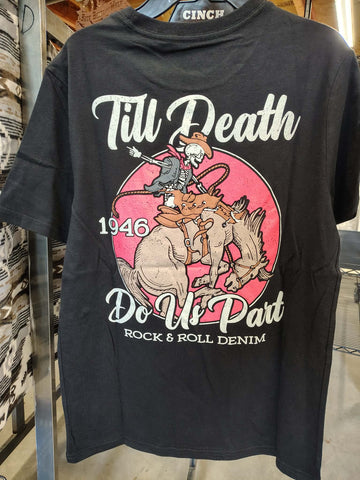 Rock & Roll Unisex Til Death Do Us Part T-Shirt