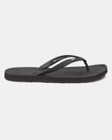 Under Armour Ladies Black Sandal