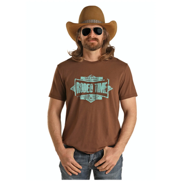Rock & Roll Dale Brisby Brown Rodeo Time TShirt